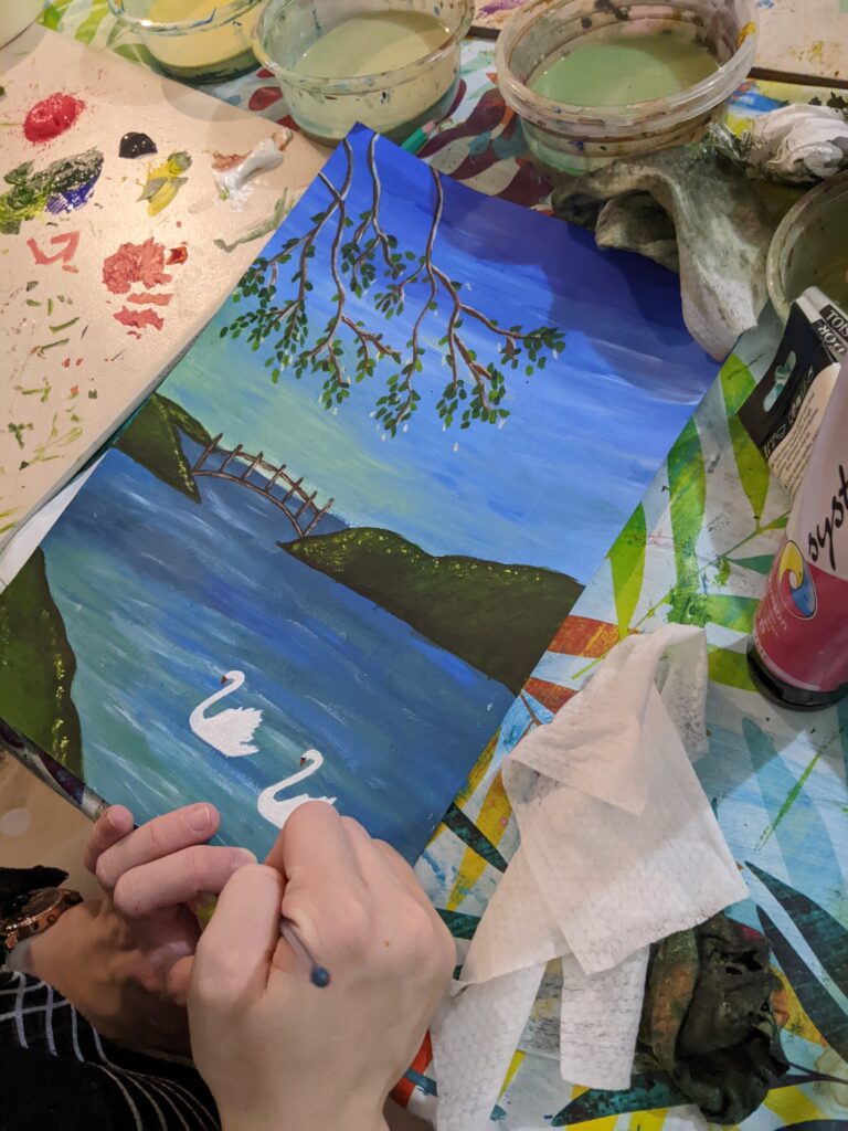 beginner artist easy painting